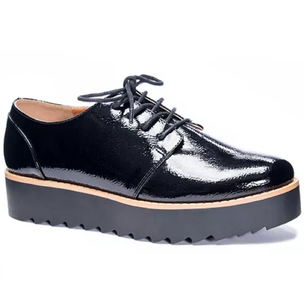 Chinese laundry Women's Kandi Patent Platform Oxford Size 8